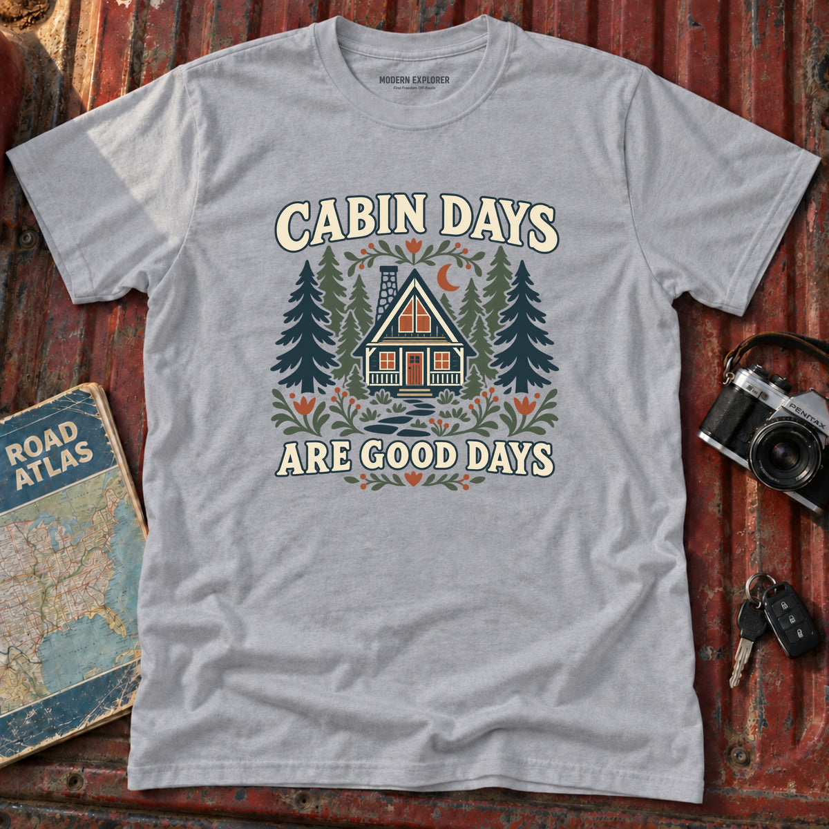 'Cabin Days are Good Days' Graphic Tee