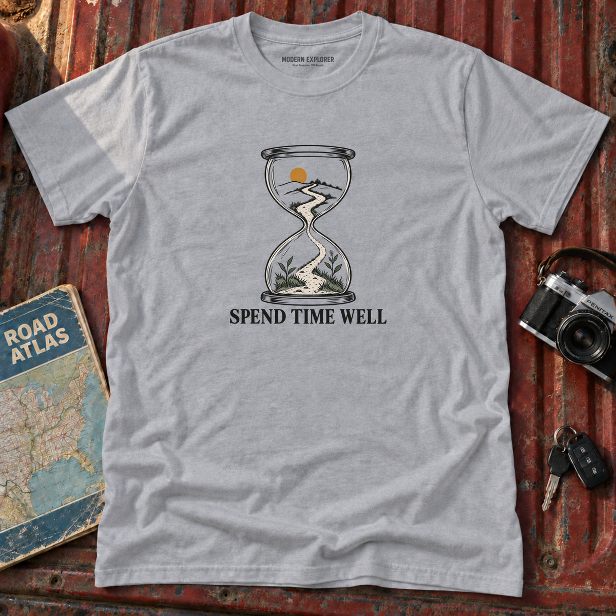 "Spend Time Well" Graphic Tee