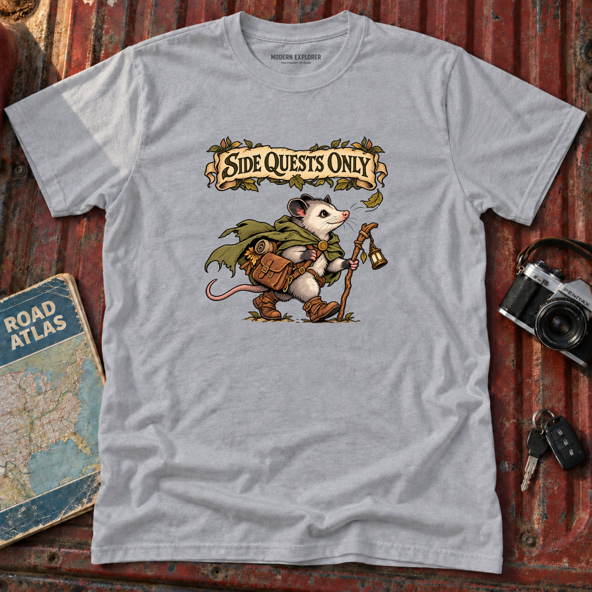 "Side Quests Only" Graphic Tee