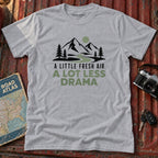 "A Little Fresh Air A Lot Less Drama" Graphic Tee