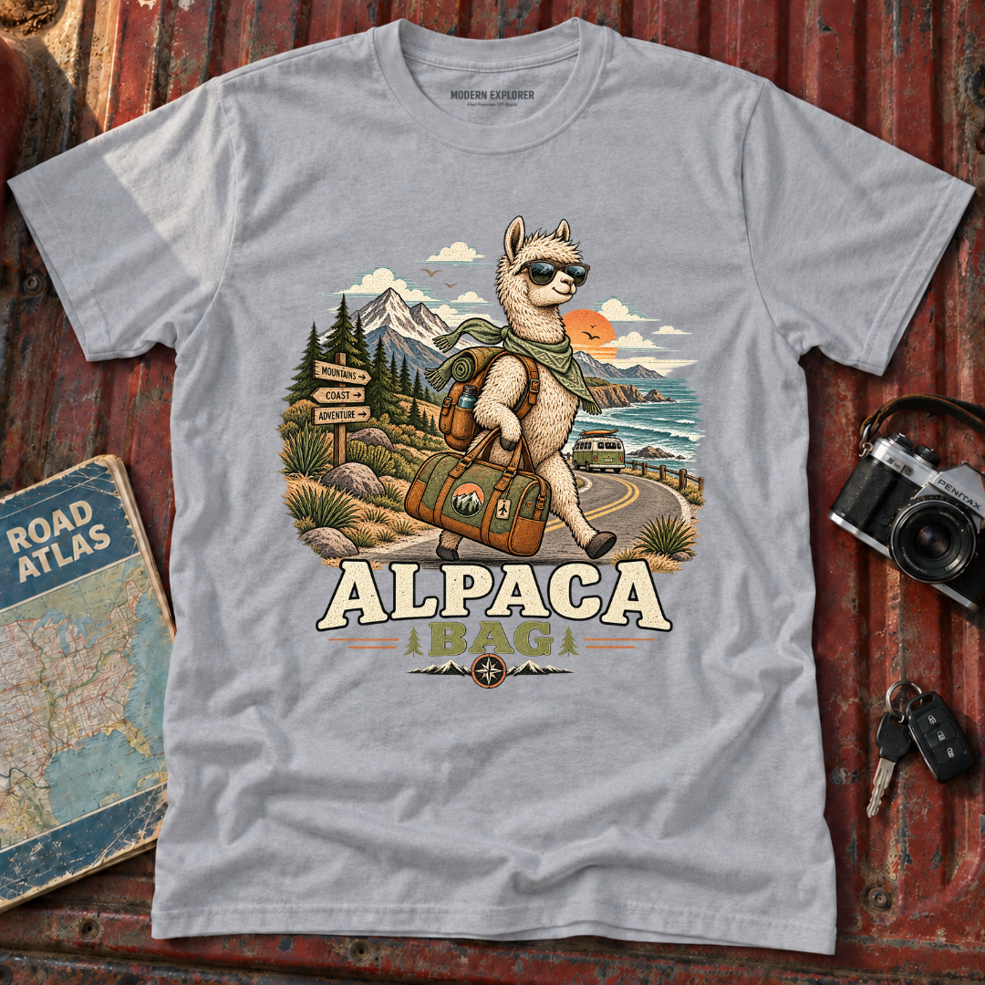 Alpaca Bag Adventure Tee