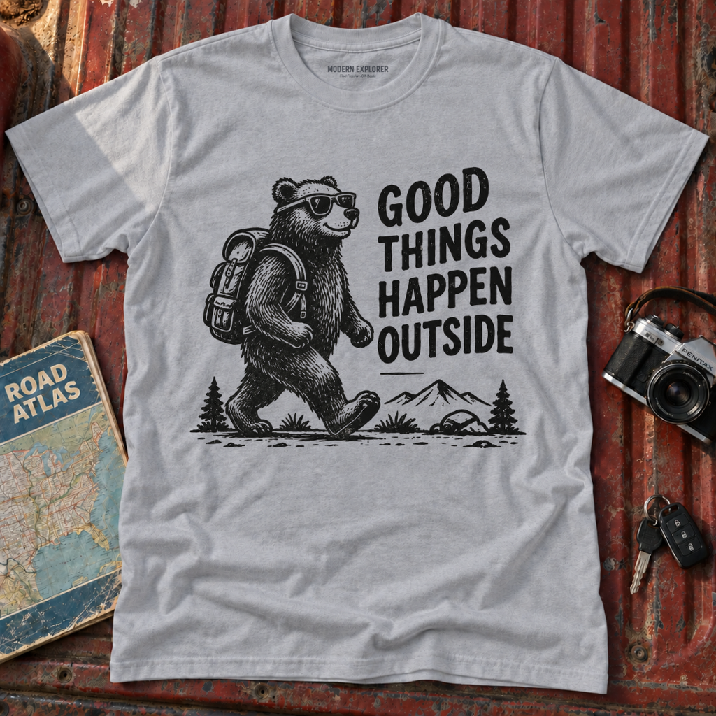 Good Things Happen Outside Graphic Tee