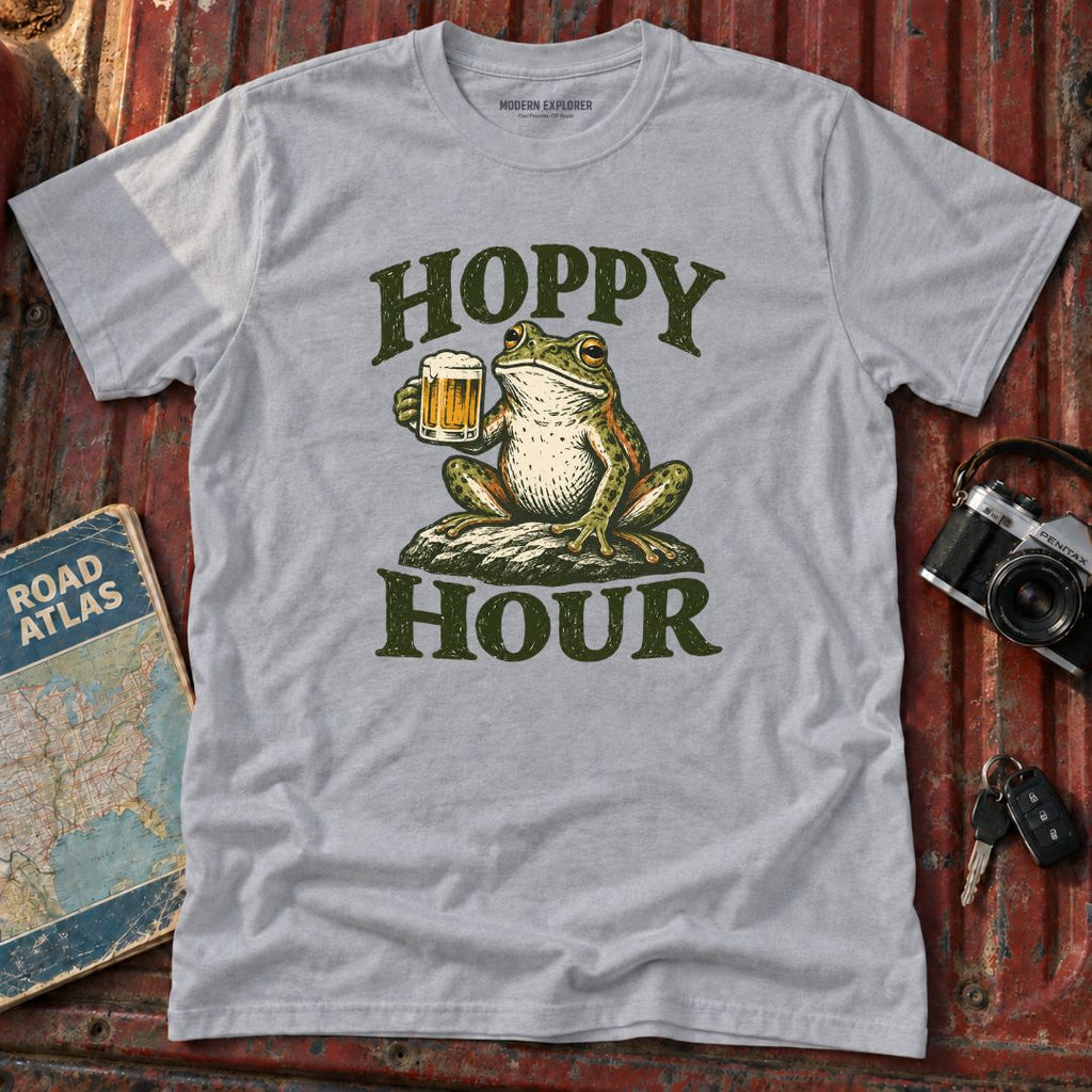 "Hoppy Hour" Frog Tee