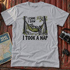 "I Came I Saw I Took a Nap" Graphic Tee