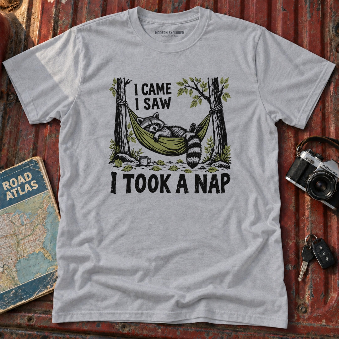 "I Came I Saw I Took a Nap" Graphic Tee