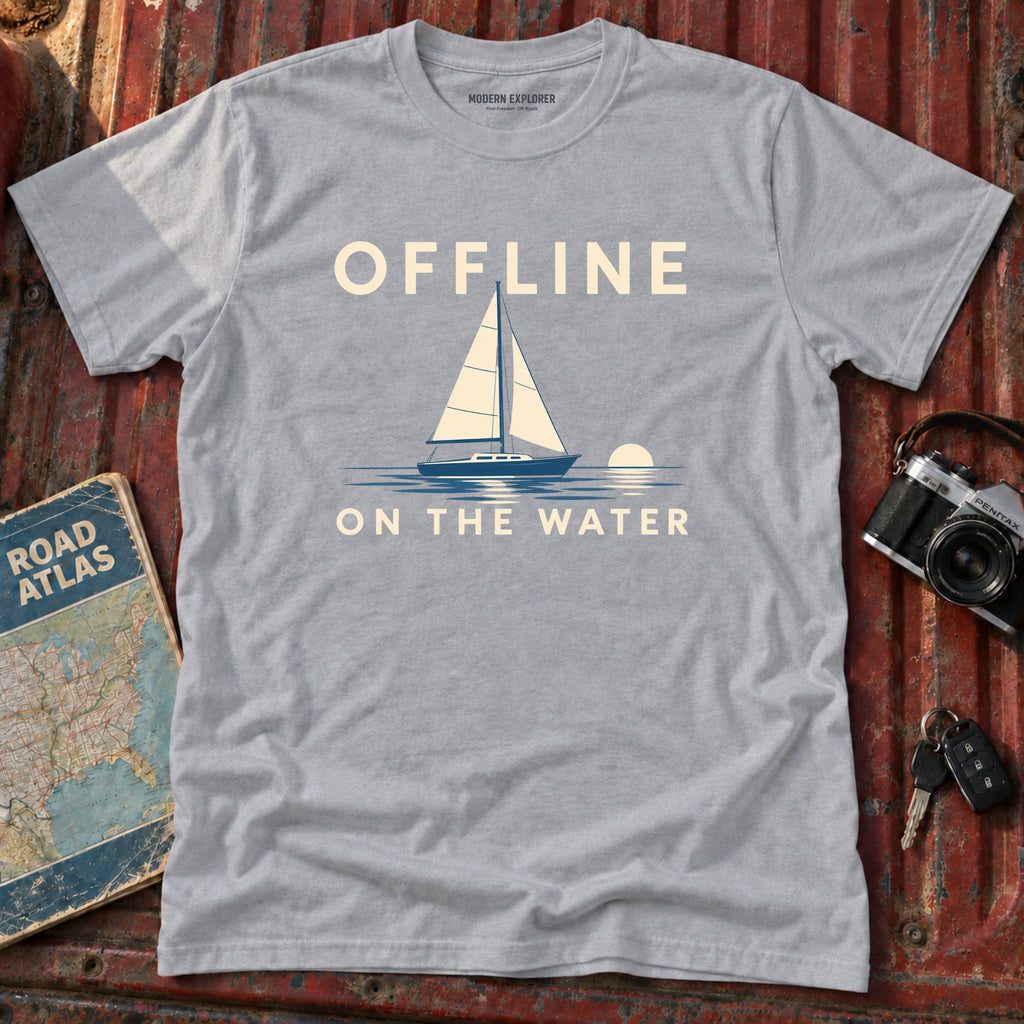 'Offline on the Water' Graphic Tee