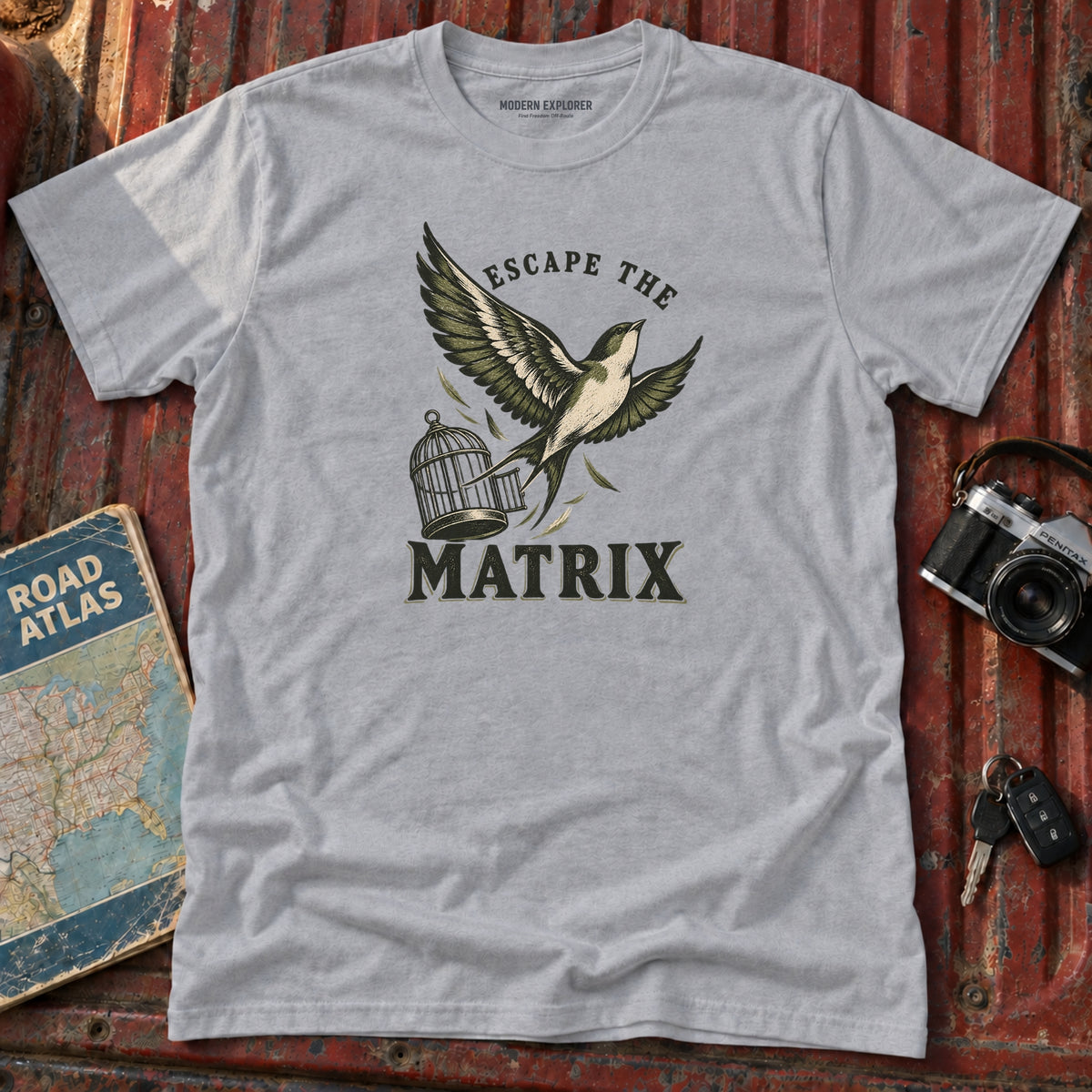 Escape the Matrix Bird Tee