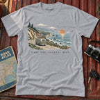 'Tale the Coastal Way' Sunset Beach Graphic