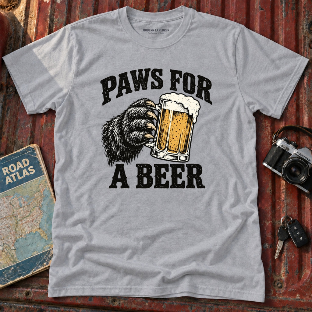 "Paws for a Beer" Tee