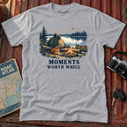 "Moments Worth While" Beach Tee