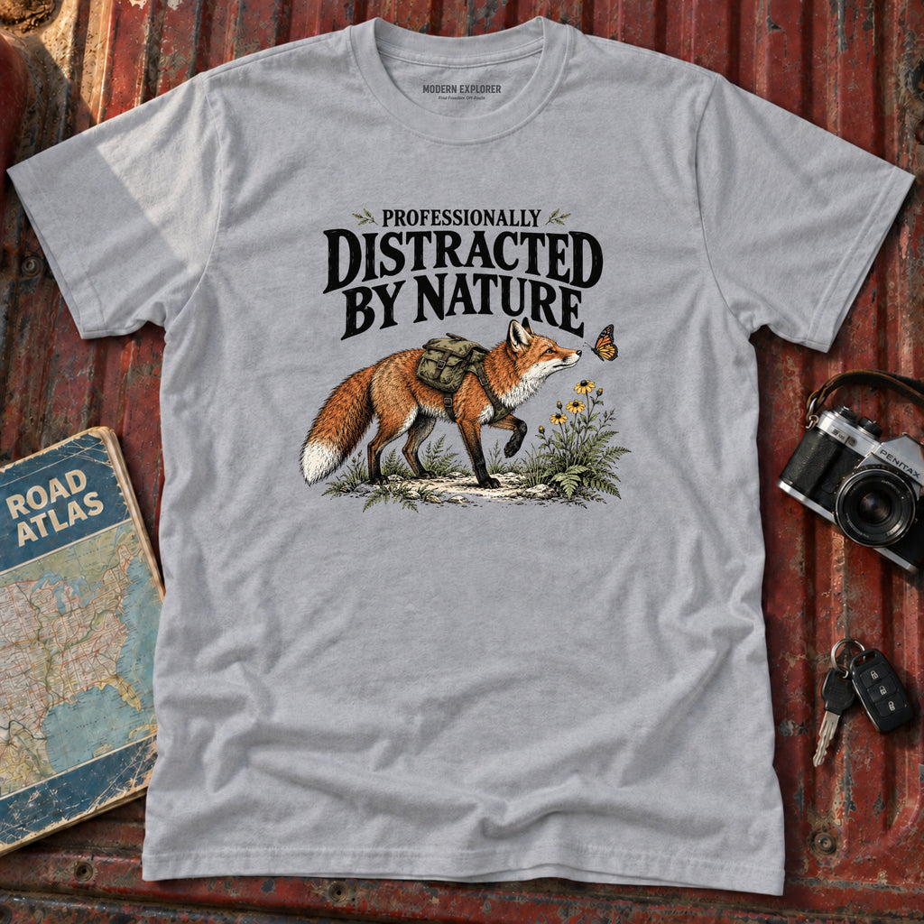 "Distracted by Nature" Tee