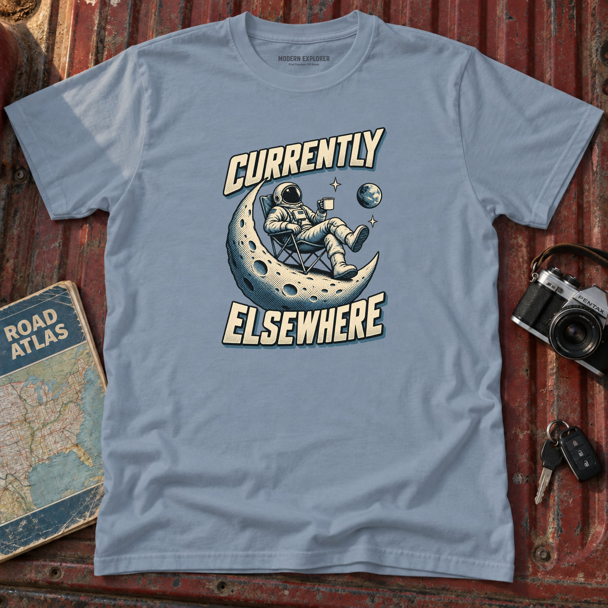 Currently Elsewhere Astronaut Tee