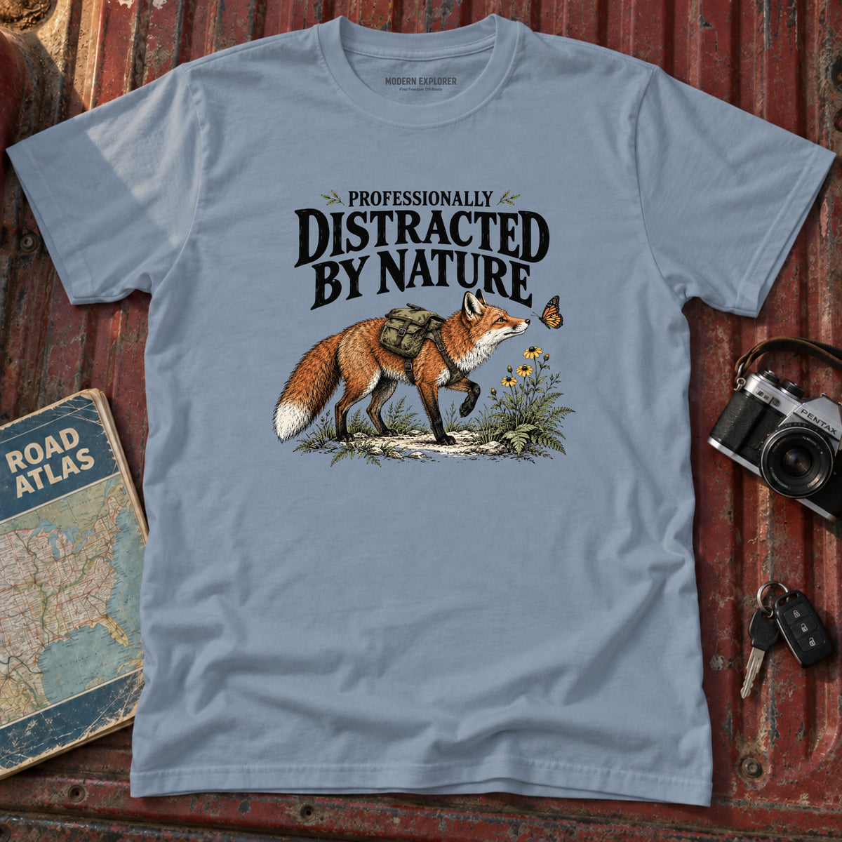 "Distracted by Nature" Tee