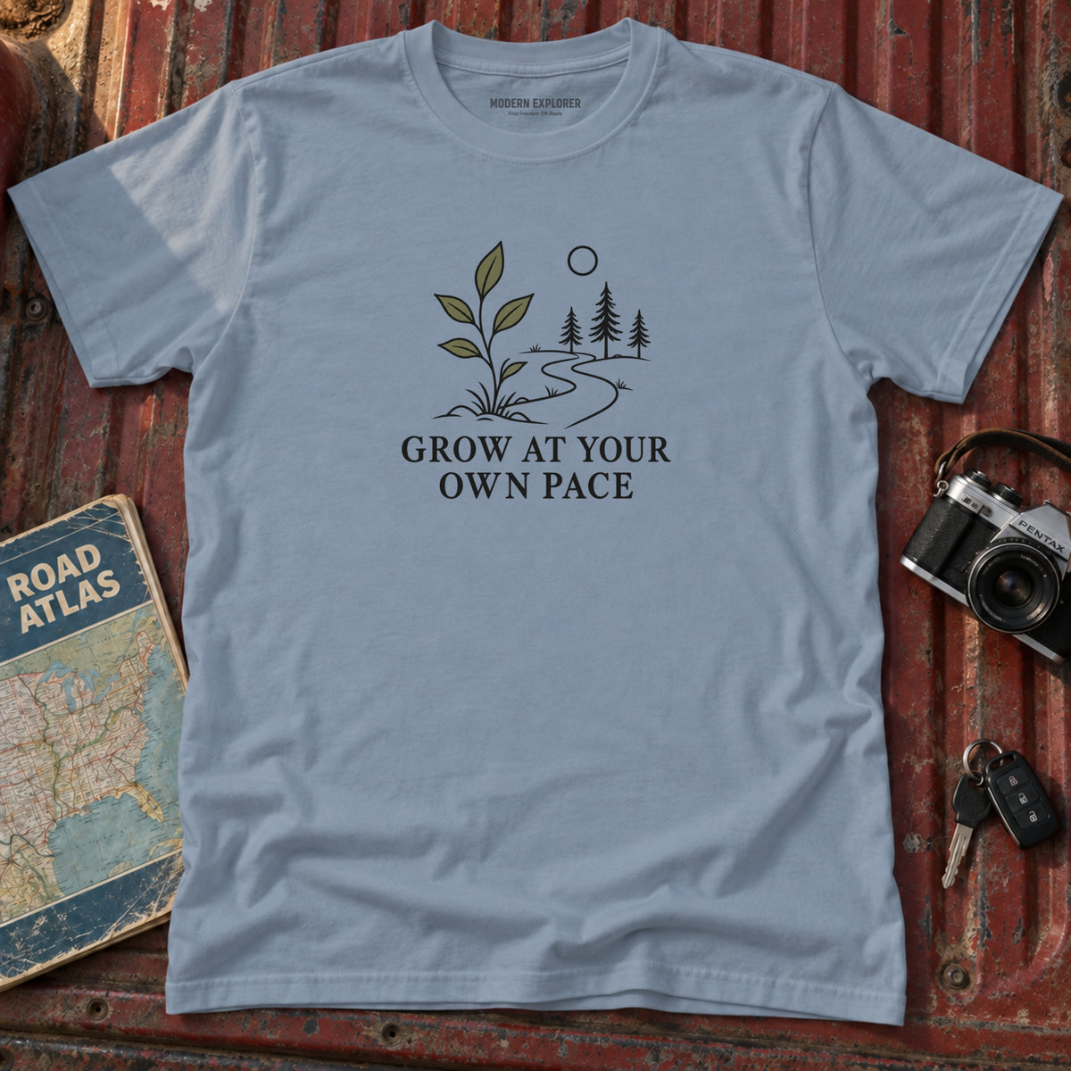 "Grow at Your Own Pace" Tee
