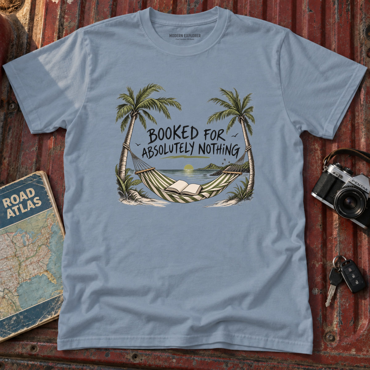 "Booked for Absolutely Nothing" Graphic Tee