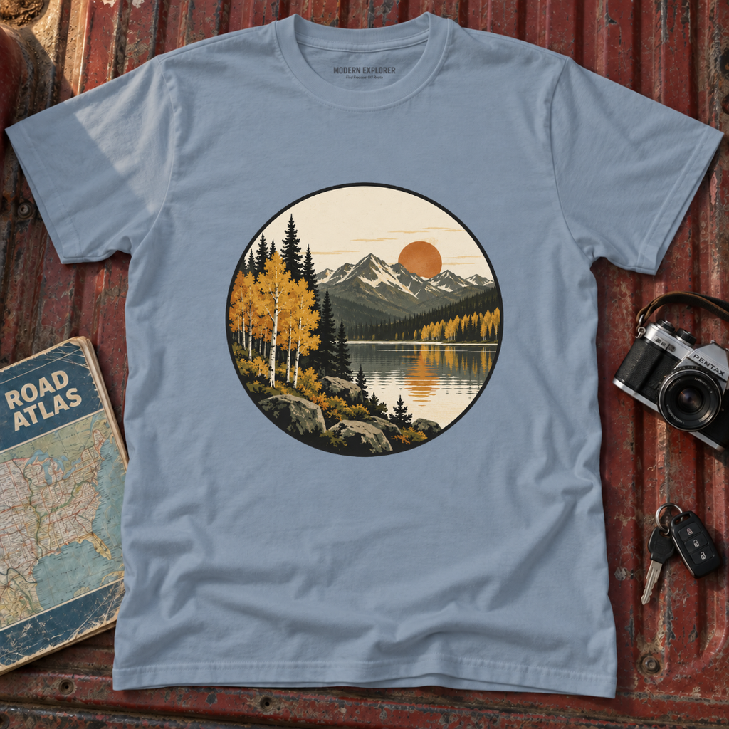Fall Mountains Adventure Tee