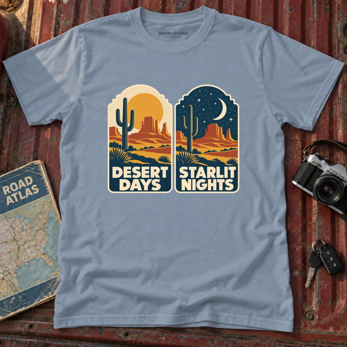 'Desert Days Starlit Nights' Graphic Tee