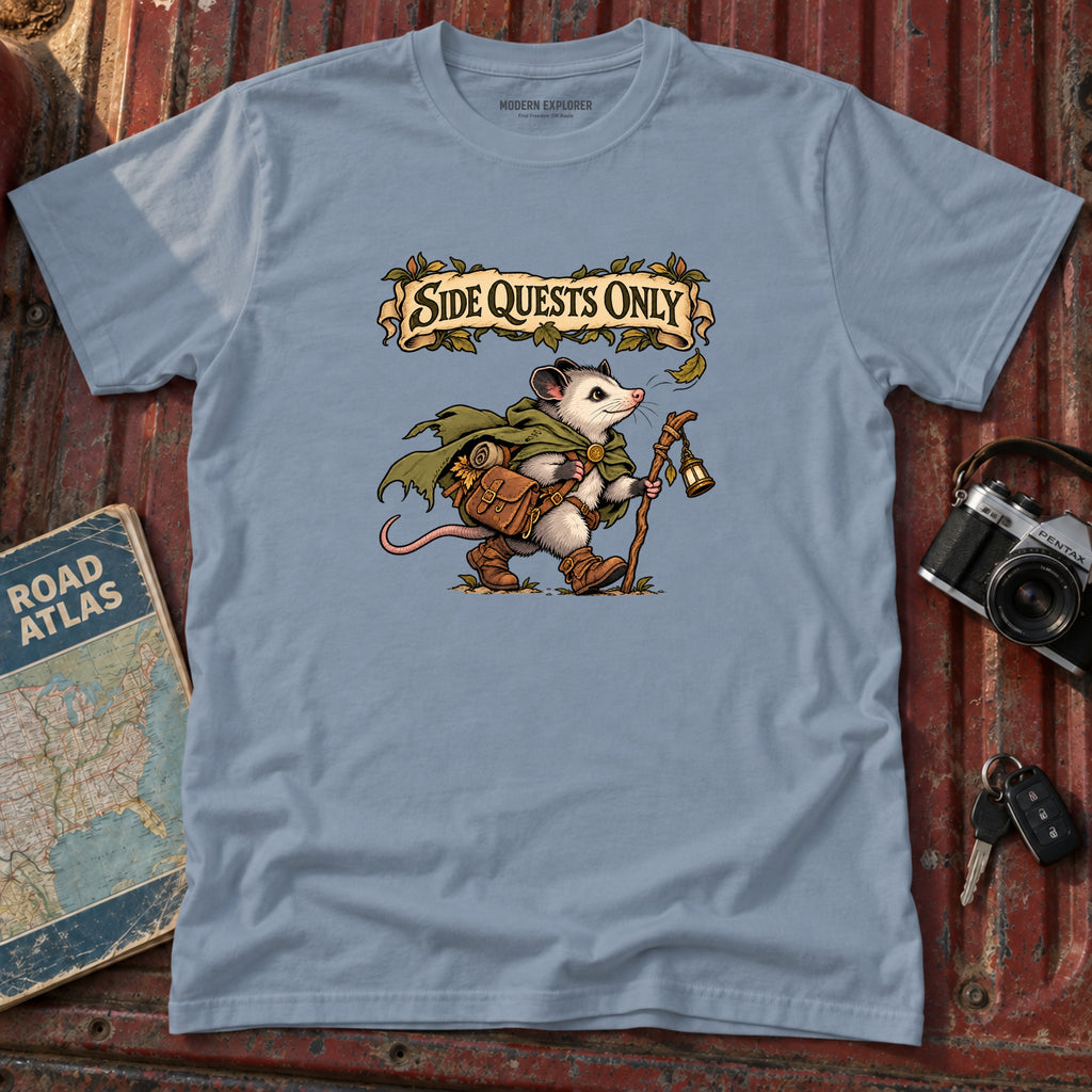 "Side Quests Only" Graphic Tee