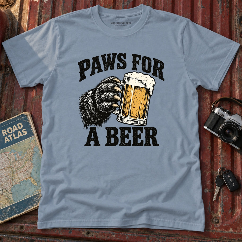 "Paws for a Beer" Tee