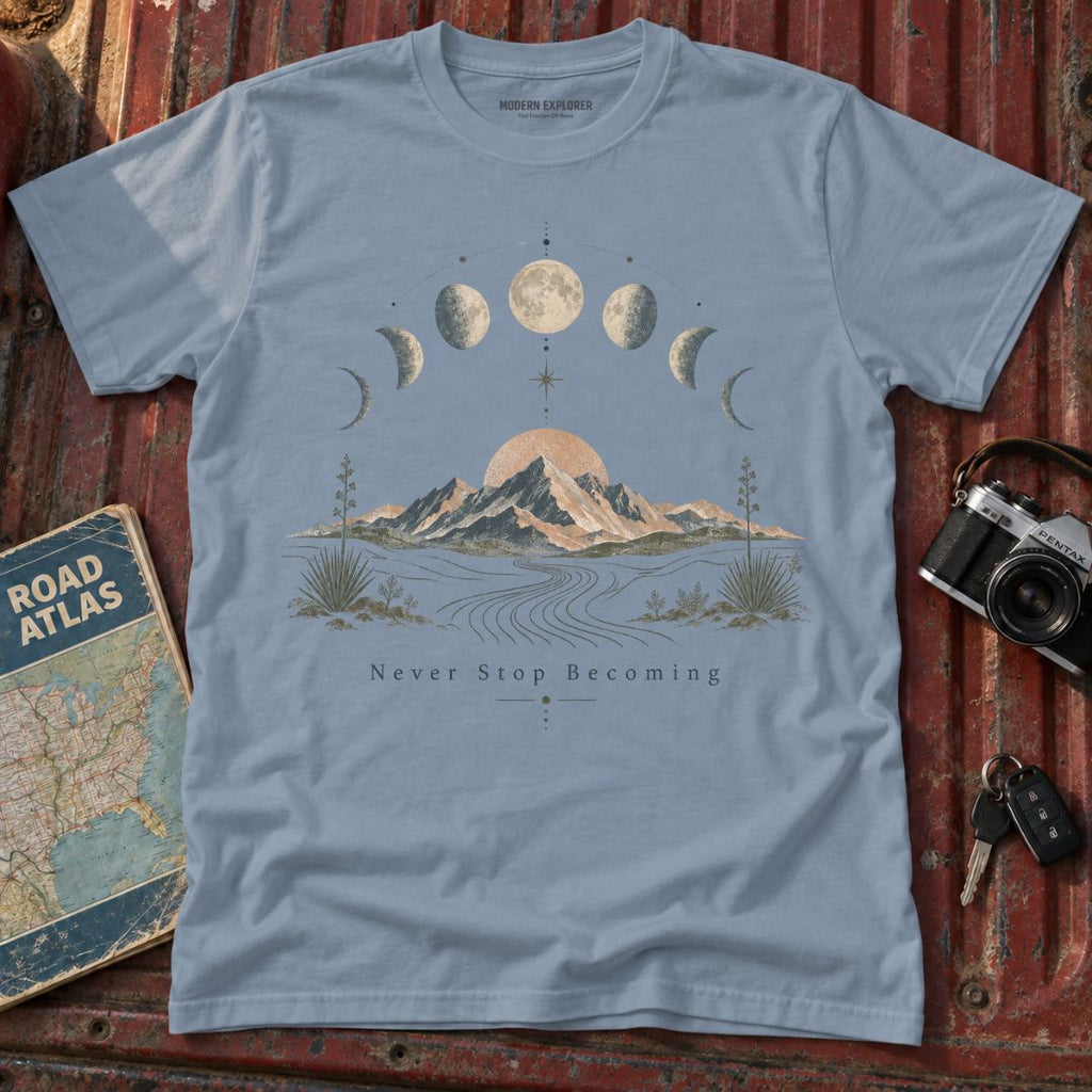 "Never Stop Becoming" Graphic Tee
