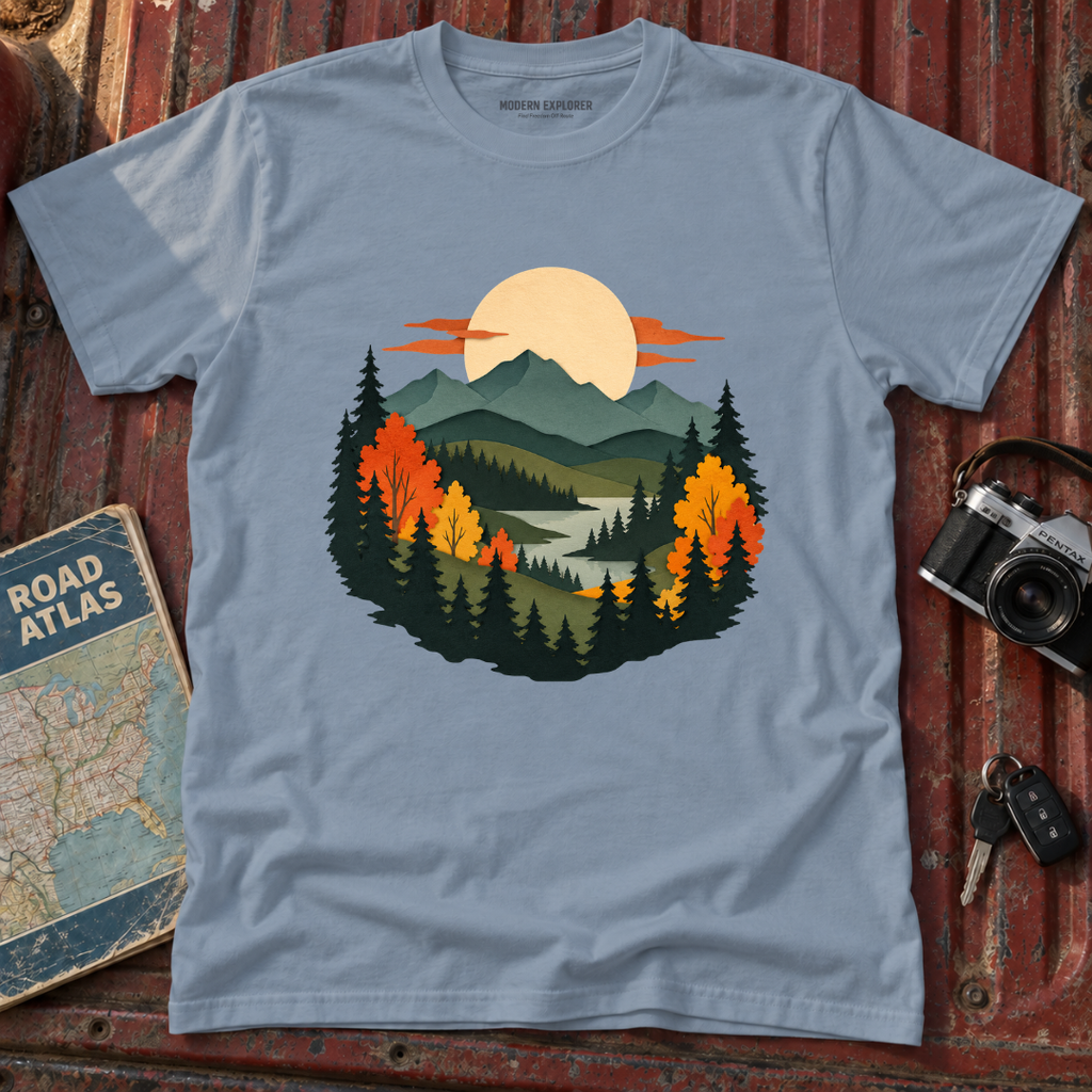 Sunset On The Mountain Tee