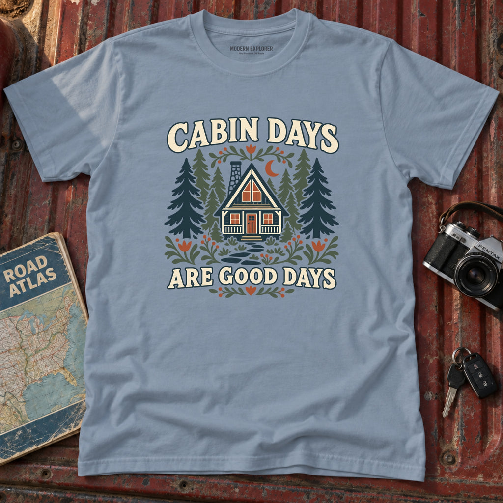 'Cabin Days are Good Days' Graphic Tee