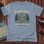 'Cabin Days are Good Days' Graphic Tee