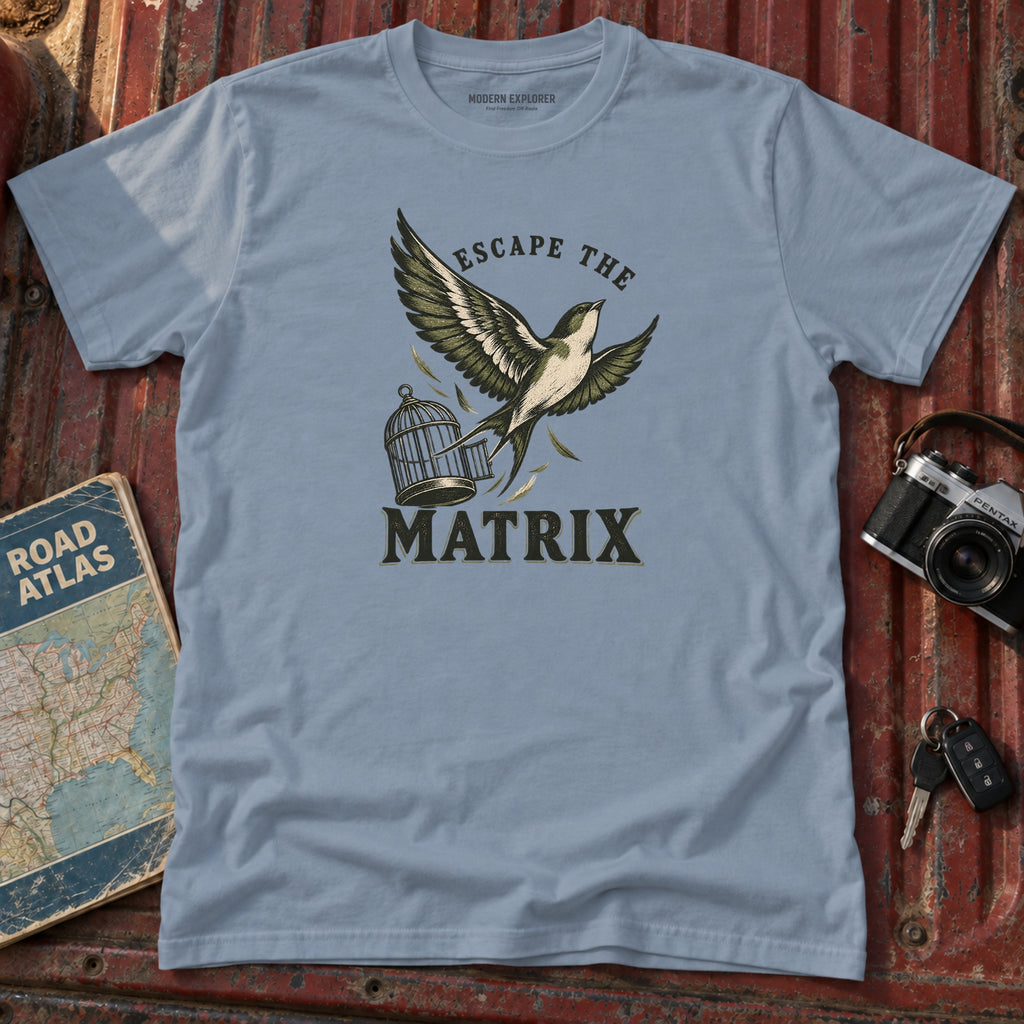 Escape the Matrix Bird Tee