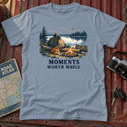 "Moments Worth While" Beach Tee