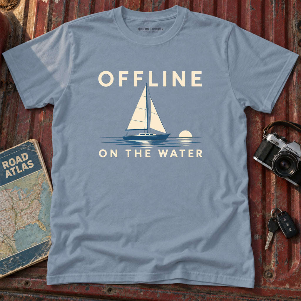 'Offline on the Water' Graphic Tee