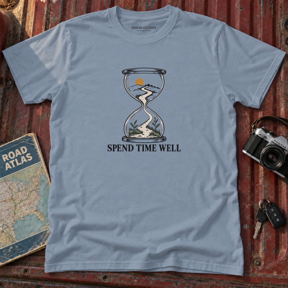 "Spend Time Well" Graphic Tee