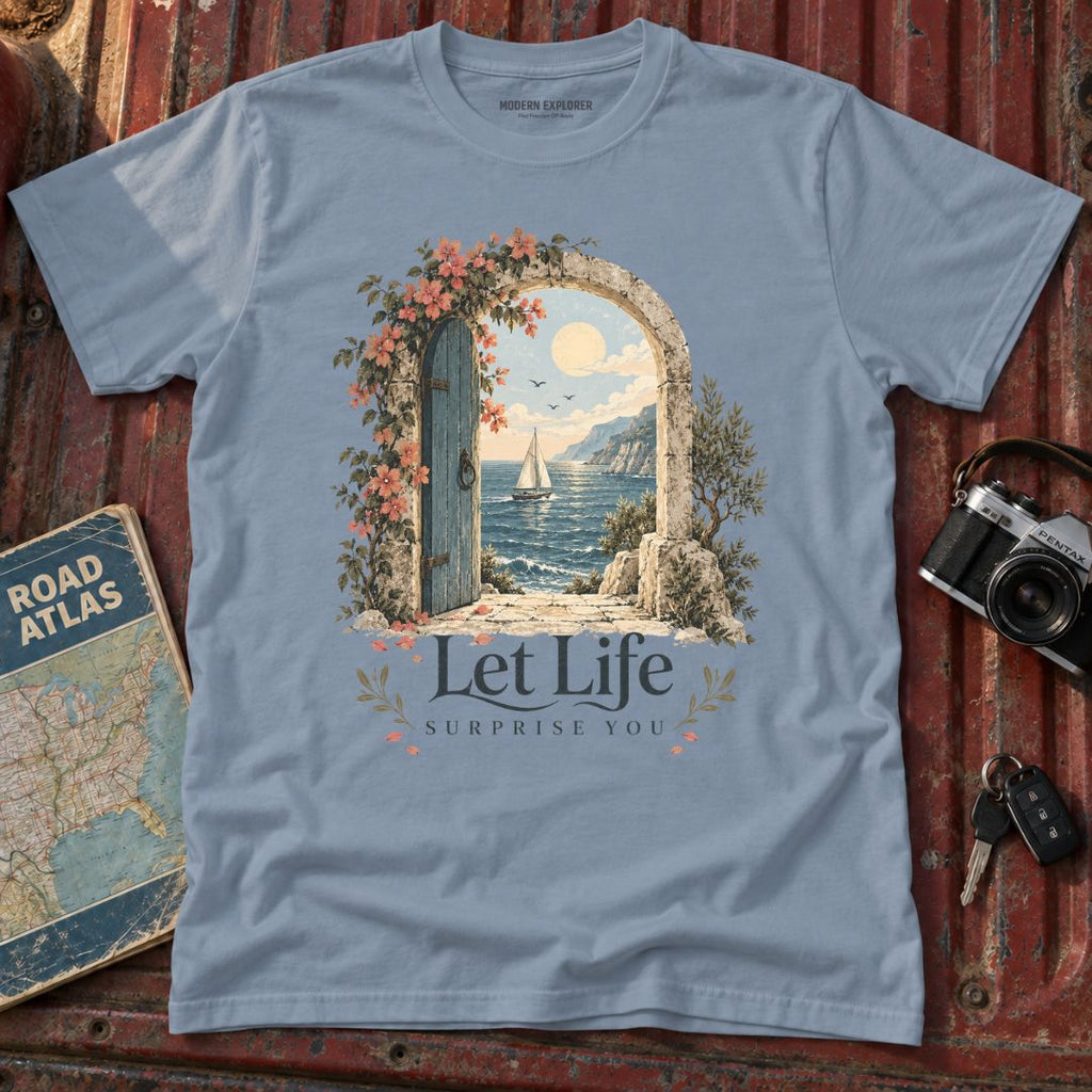 "Let Life Surprise You" Graphic Tee