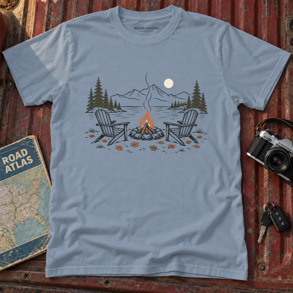 Campfires and Good Company Tee