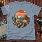 Desert Sunset Graphic T-Shirt