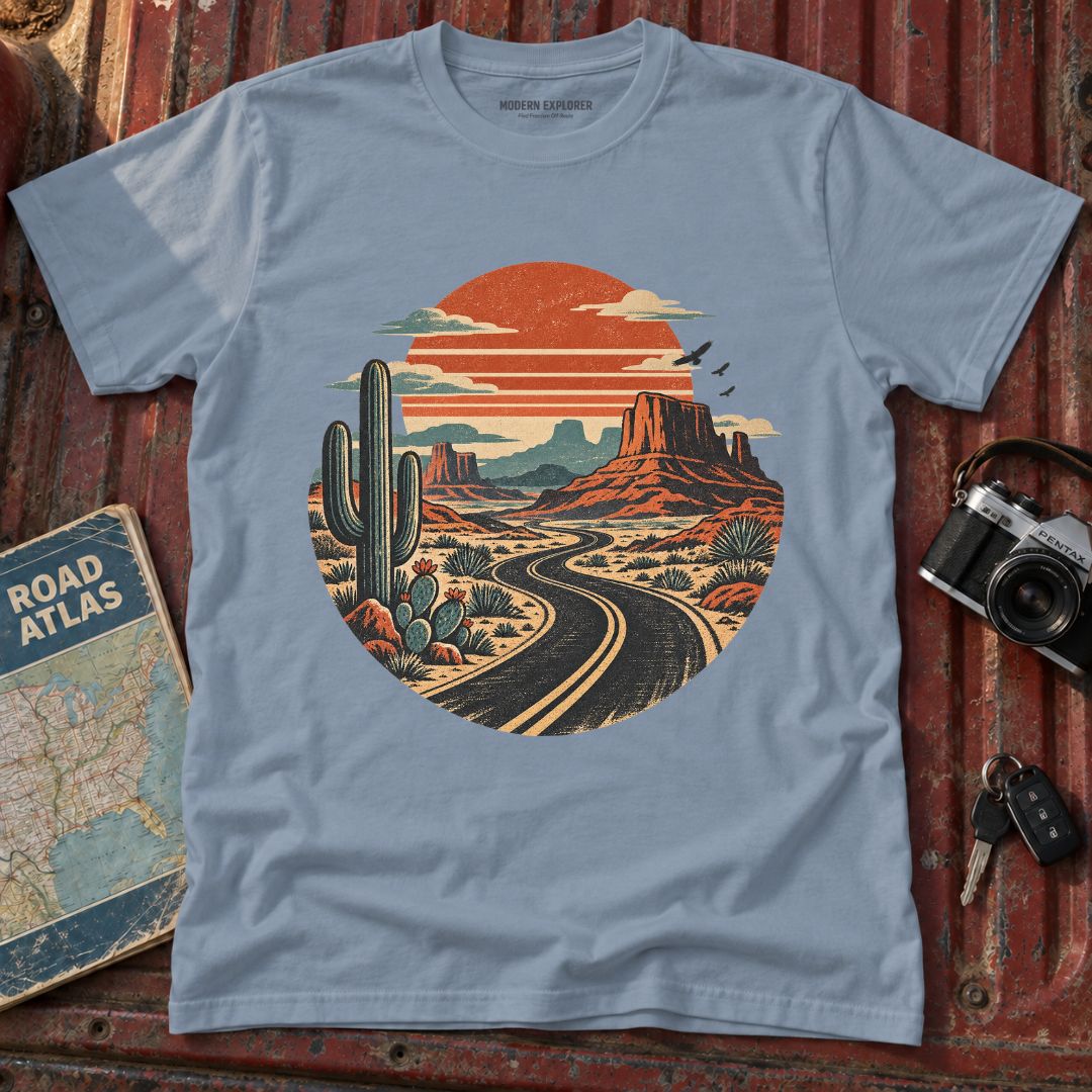 Desert Sunset Graphic T-Shirt