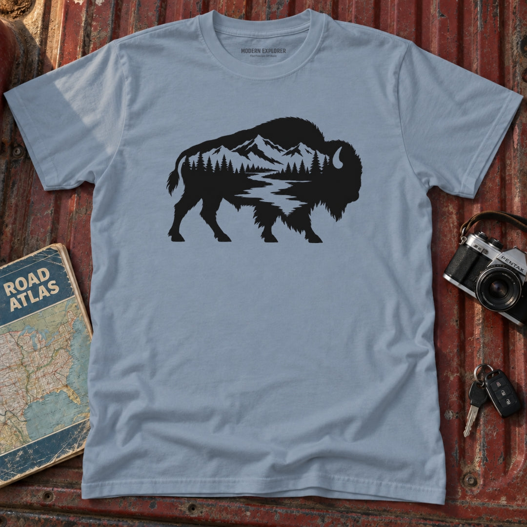 Untamed Spirit Bison Tee