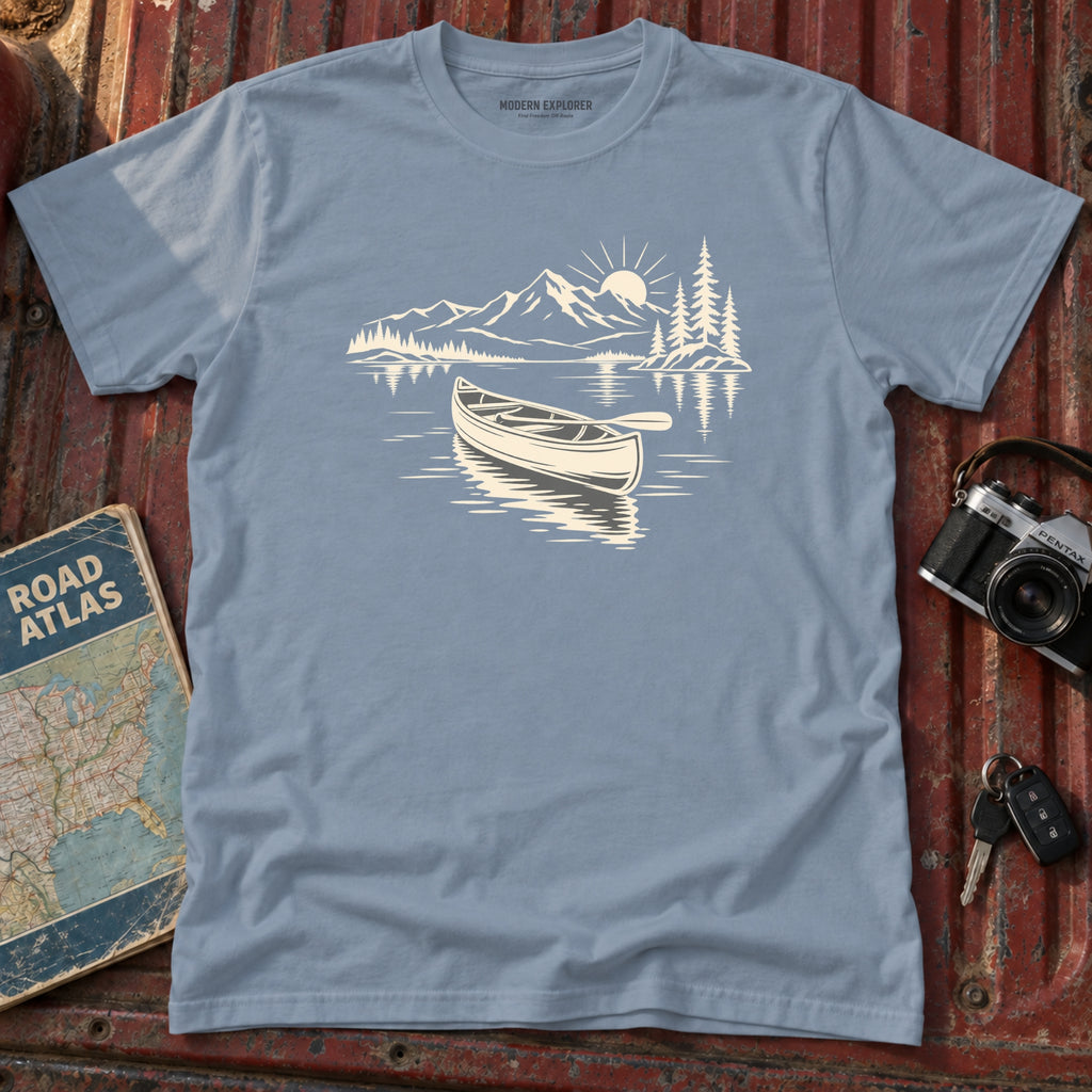 Quiet Waters Canoe Tee