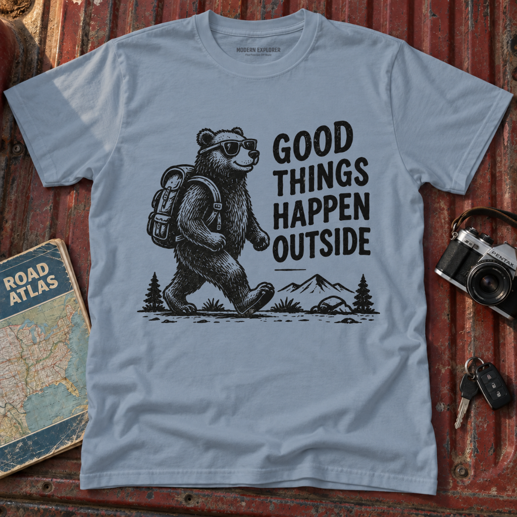 Good Things Happen Outside Graphic Tee