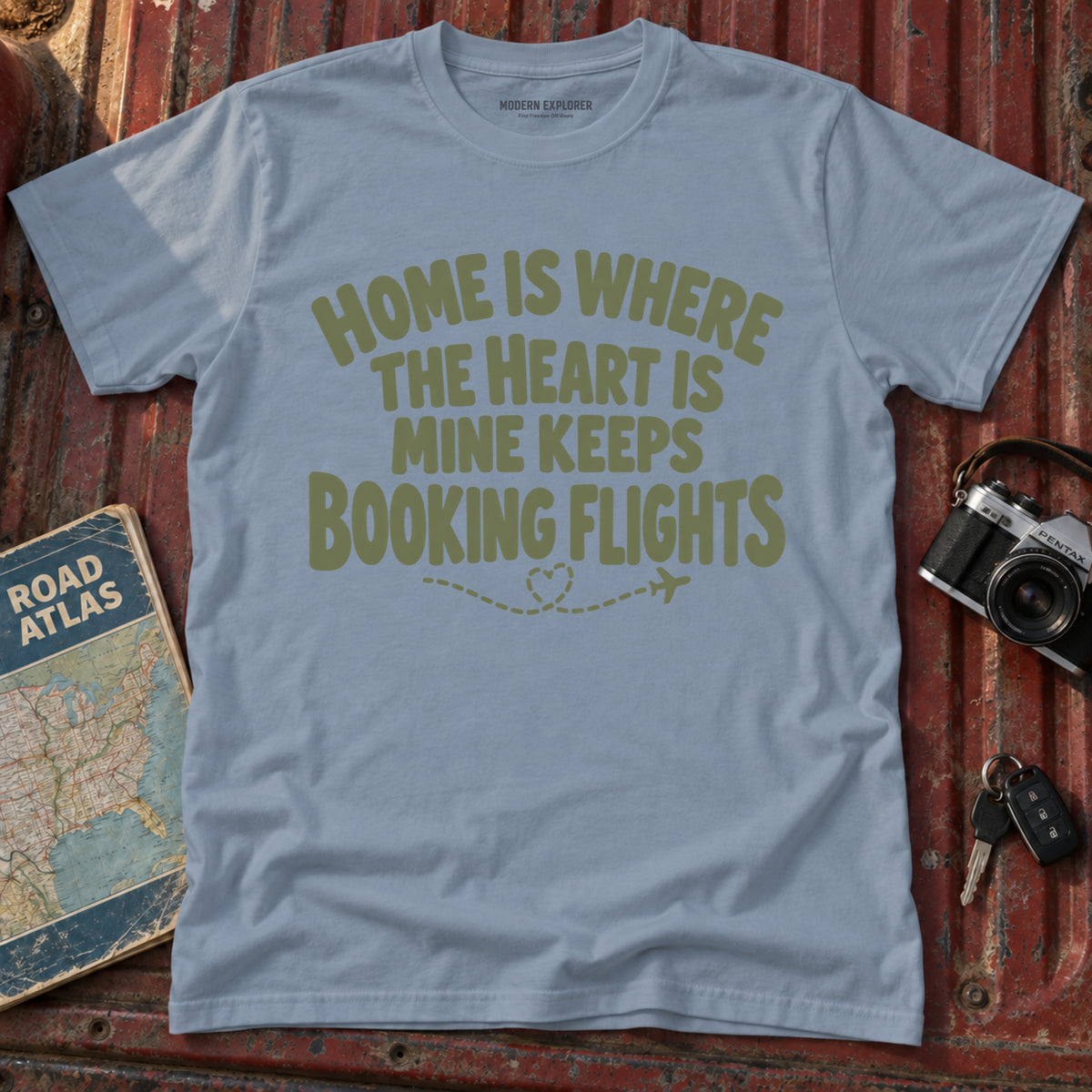 'Home is Where the Heart Is' Graphic Tee