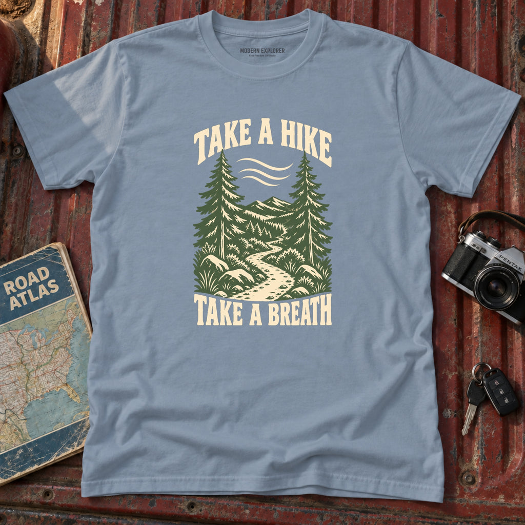 "Take a Hike Take a Breath" Graphic Tee