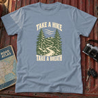 "Take a Hike Take a Breath" Graphic Tee