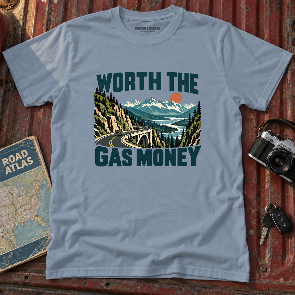 "Worth The Gas Money" Adventure Tee