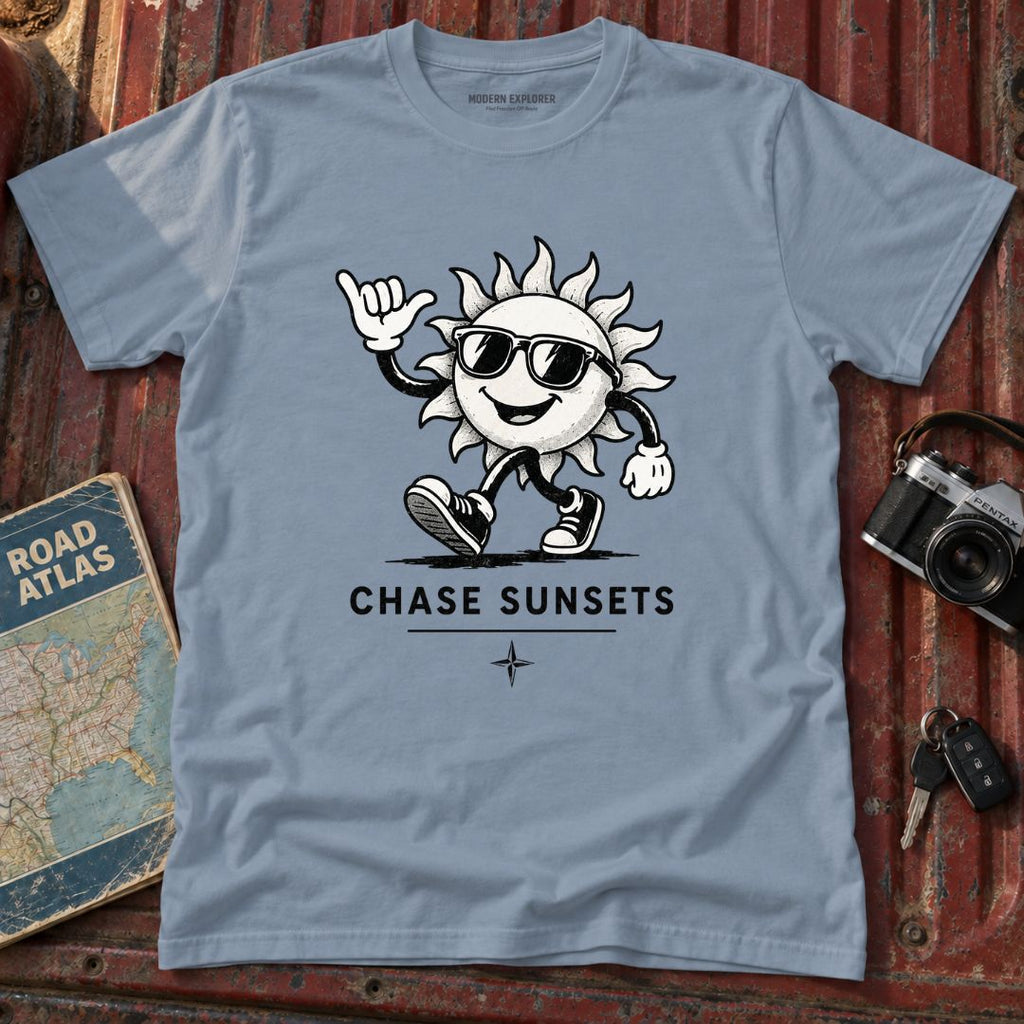 "Chase Sunsets" Graphic T-Shirt