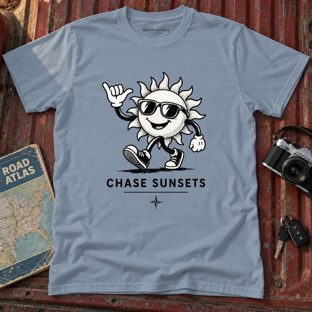 "Chase Sunsets" Graphic T-Shirt