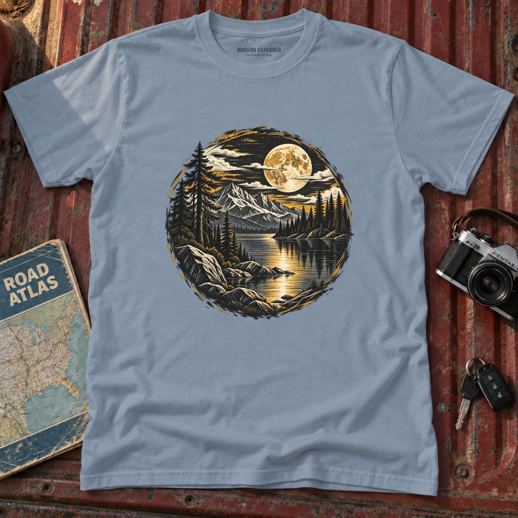 Mountain Lake Graphic Tee