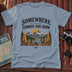 Somewhere Between Summer and Snow Tee