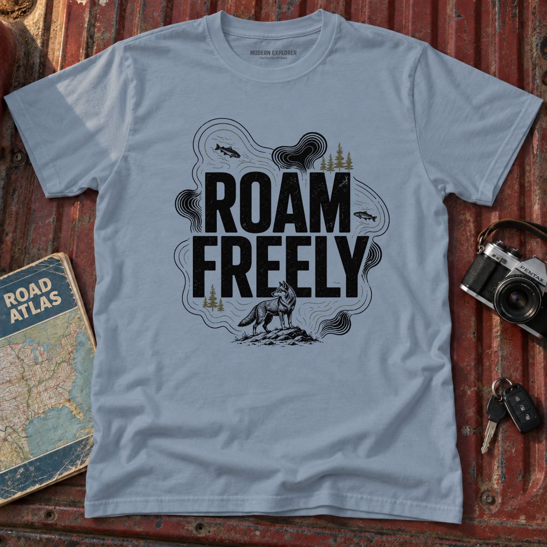 Roam Freely Adventure Graphic