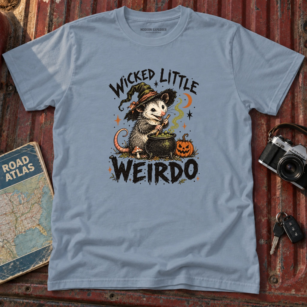 "Wicked Little Weirdo" Halloween Graphic Tee