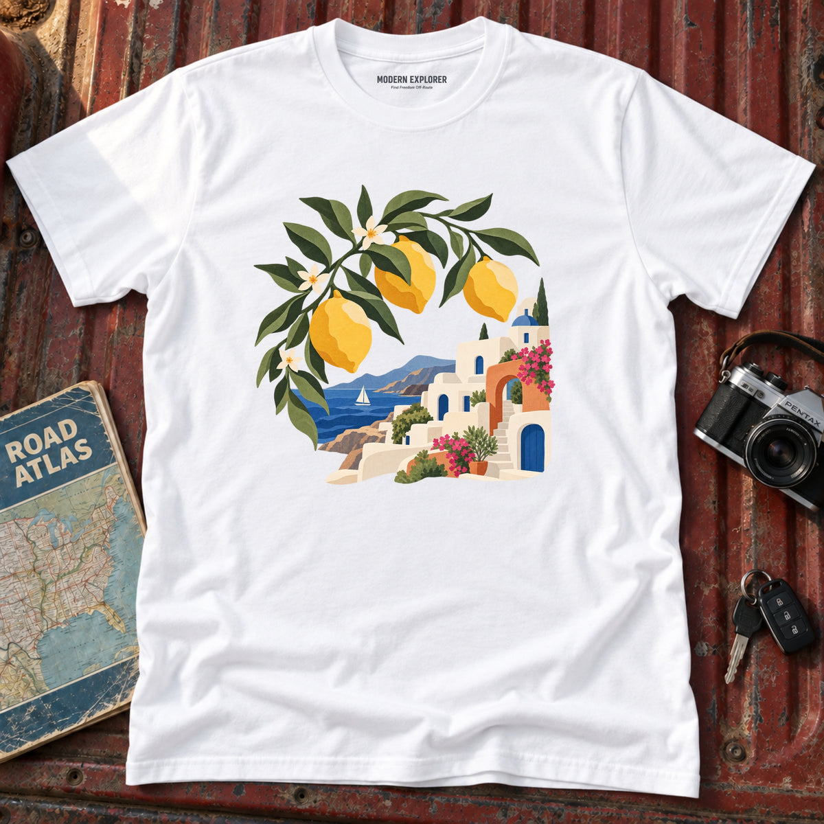 Mediterranean Lemon Grove Tee