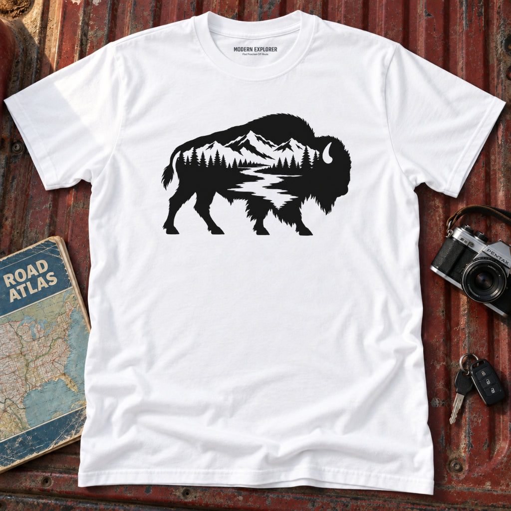 Untamed Spirit Bison Tee
